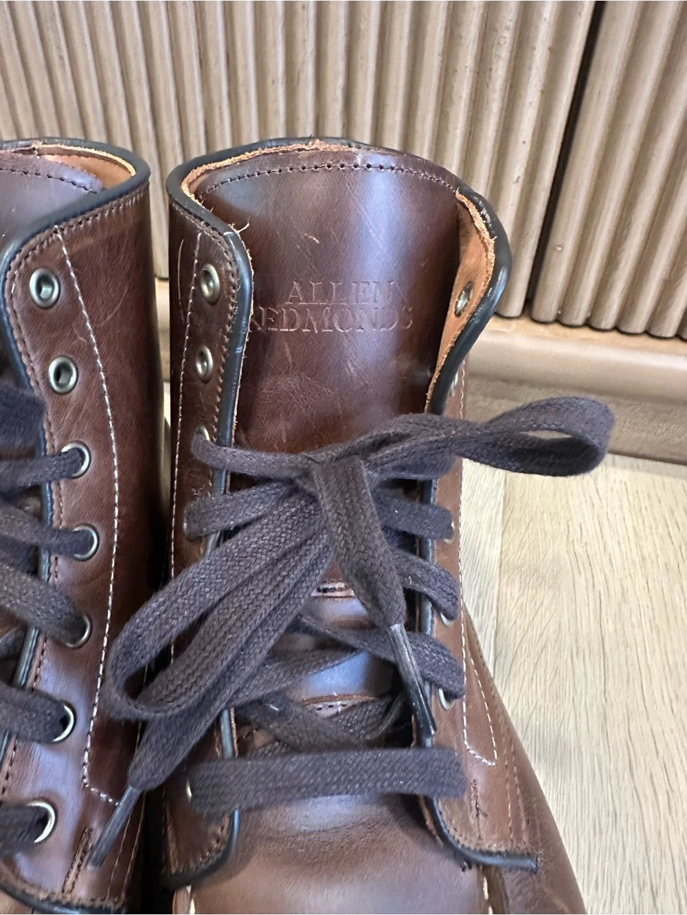 Allen Edmonds CARTER Moc Toe Boots Men's Size 10.5 D